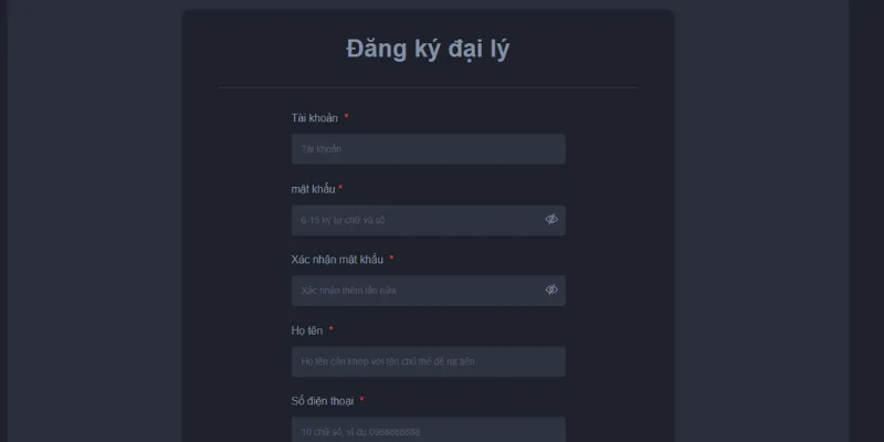 Các điều kiện của mỗi cá nhân khi tham gia làm đại lý cần có